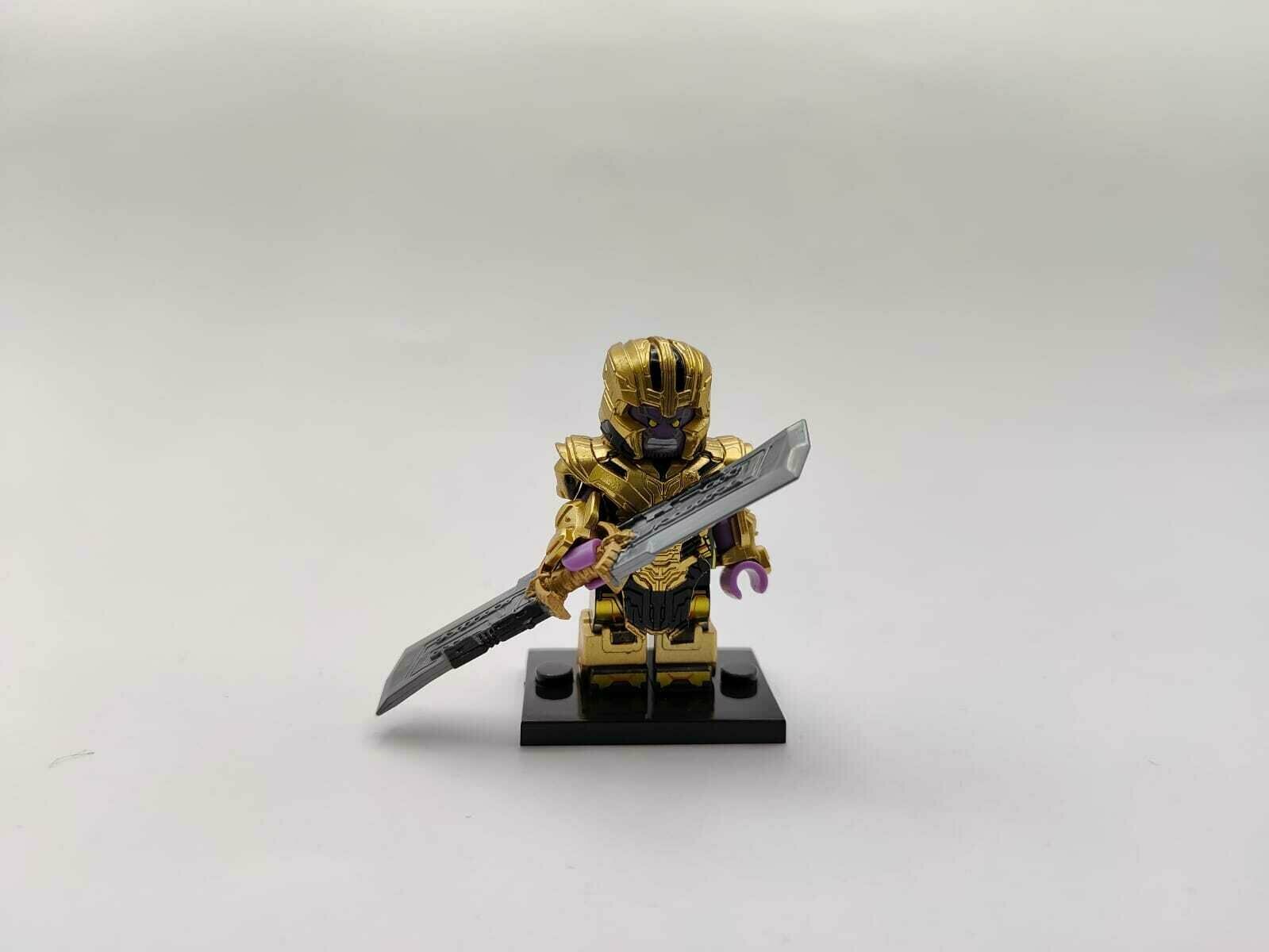 Минифигурка "Танос", фигурка суперзлодея Thanos из вселенной Marvel — фото 1