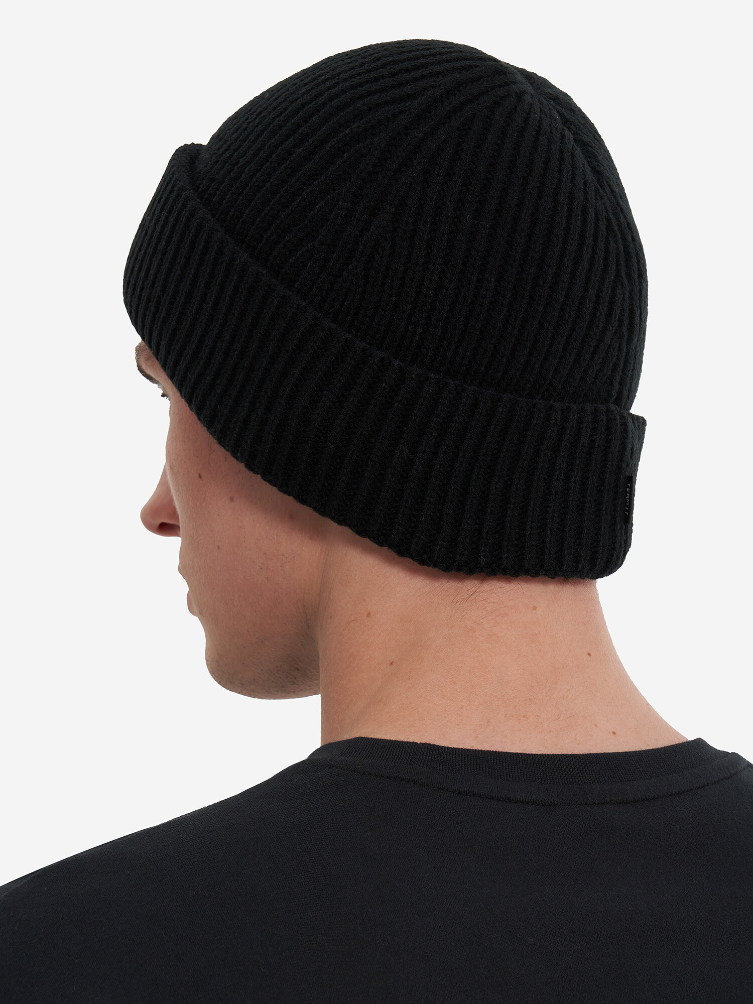 Шапка Termit для мужчин и женщин, размер one size, черный — фото 1