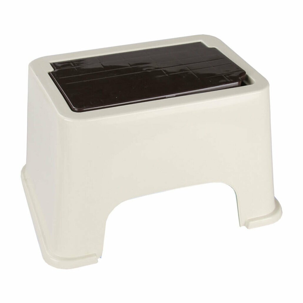 Табурет со скрытым боксом пластик 35х259х203 см для кухни и ванной