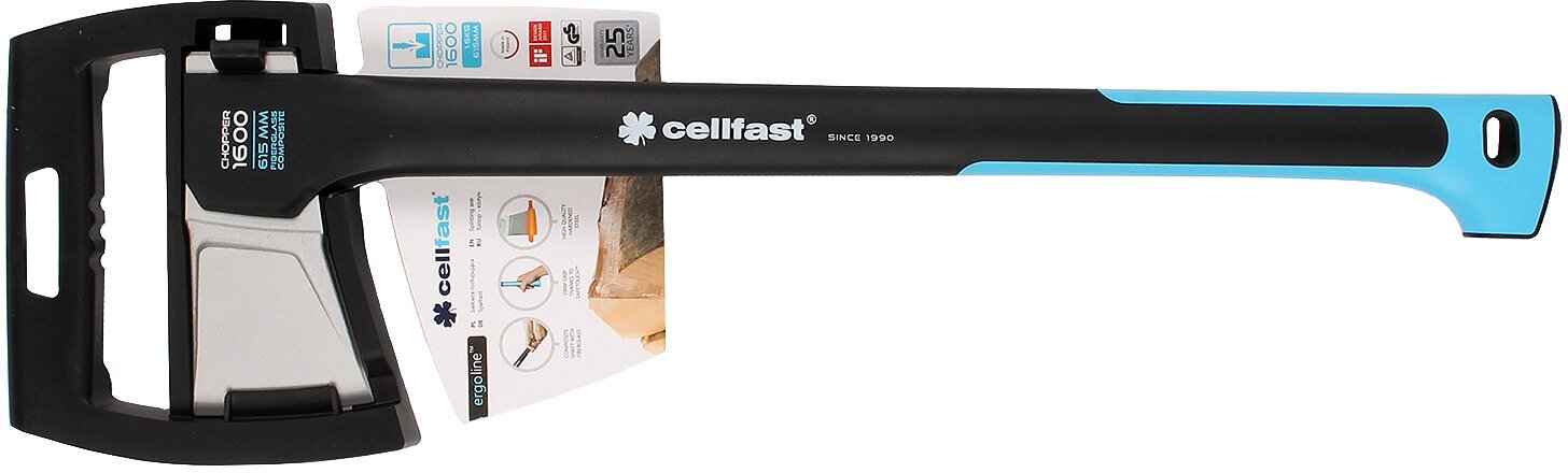 Топор-колун Cellfast ERGO C1600 61.5 см, 1.6 кг (41-005) - фото №8