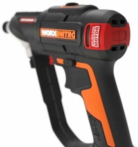 Дрель-шуруповерт аккумуляторная бесщёточная WORX Switchdriver 2.0 WX177, 50Нм, 20В, 2Ач x1, кейс