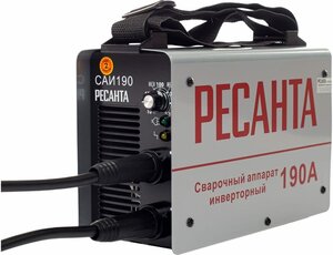 Сварочный аппарат инверторный Ресанта САИ-190 (ММА, 190 А, ПВ - 70%)