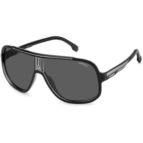 Солнцезащитные очки Carrera, черный солнцезащитные очки carrera carrera carrera 3003 s rhl m9 58 carrera 3003 s rhl m9 золотой