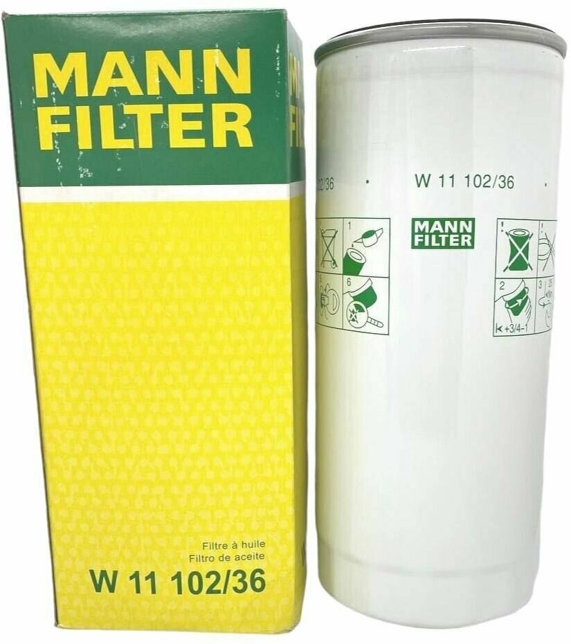 Масляный фильтр двигателя MANN-FILTER W1110236