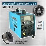 Инверторный сварочный полуавтомат HANTEL industrial MIG 300 - изображение