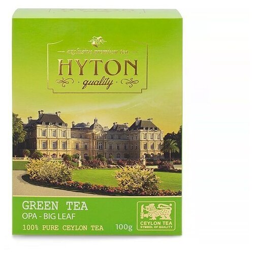 фото Чай зеленый hyton opa