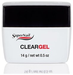 Гель SuperNail Clear Gel однофазный для укрепления, 14 г