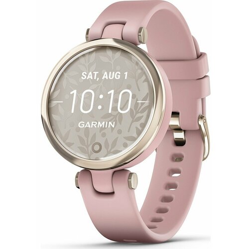 Часы Garmin Lily Cream Gold, Dust Rose, Silicone. 010-02384-13