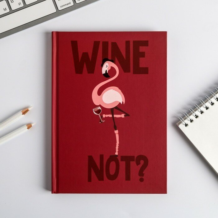 ArtFox Ежедневник "Wine not", А5, 80 листов