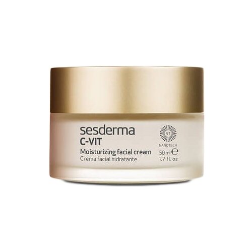 фото SesDerma C-Vit Moisturizing Facial Cream Увлажняющий крем для лица, 50 мл