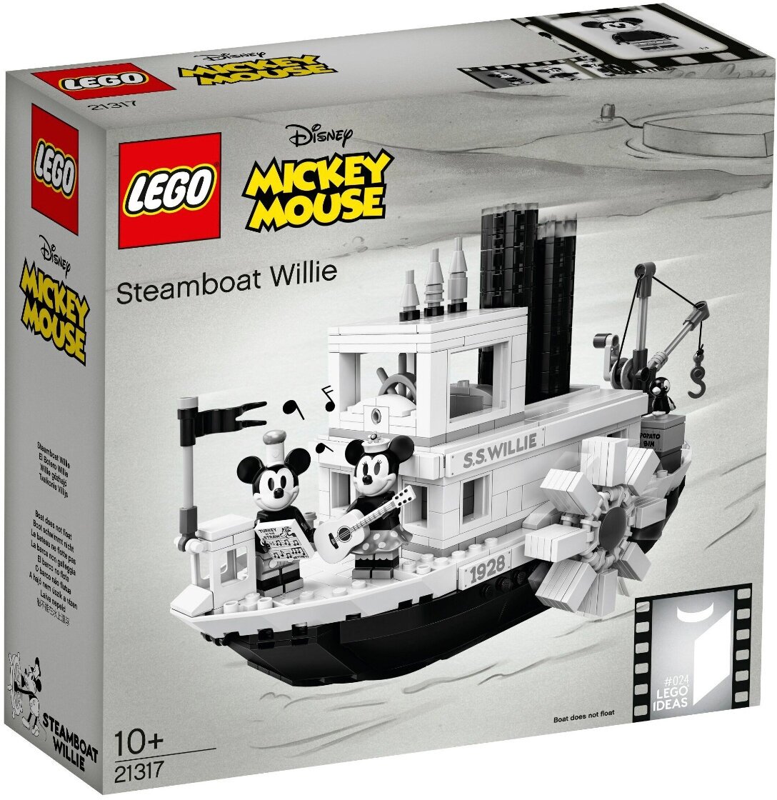 Конструктор LEGO Disney Ideas 21317 Пароходик Вилли, 751 дет.