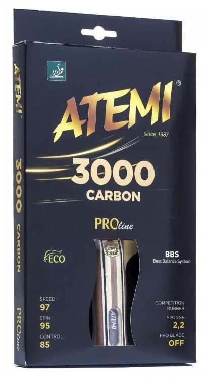 Ракетка для настольного тенниса Atemi Pro 3000 An