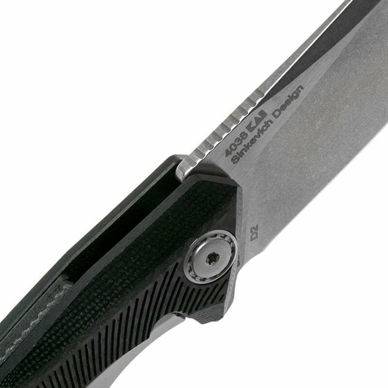 Kershaw Складной нож Нож Tumbler сталь D2, рукоять G10/карбон (4038)