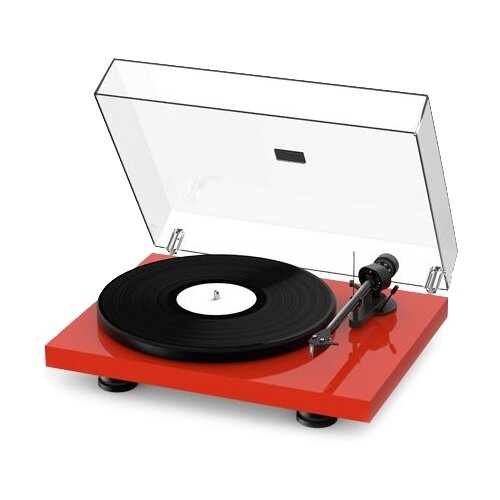 Виниловый проигрыватель Pro-Ject Debut Carbon EVO (2M-Red) High Gloss Red виниловый проигрыватель pro ject debut carbon evo satin blue 2m red triangle elara ln01a blue