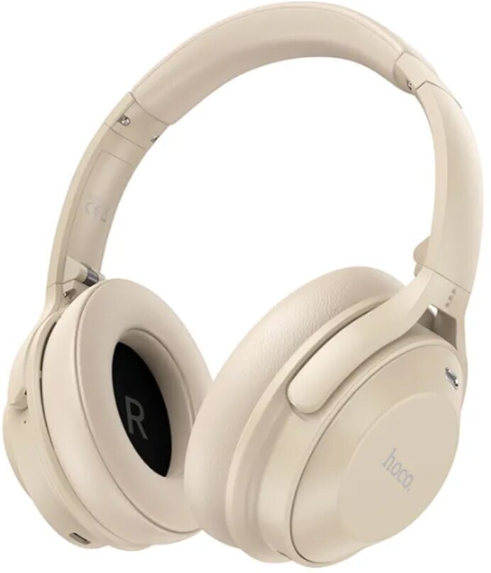 Наушники полноразмерные HOCO W37, Sound Active, Bluetooth, цвет: золотой