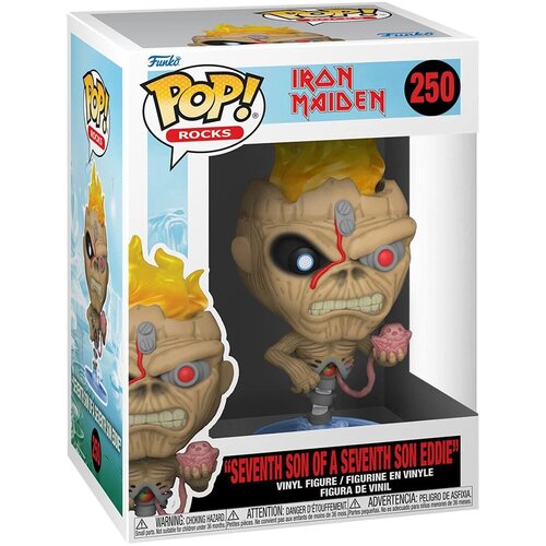 Фигурка POP! Эдди Айрон Мейден Iron Maiden Seventh Son of Seventh Son №250 на подставке 12 см