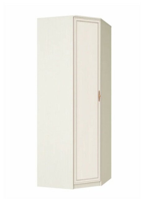 Шкаф Олимп Габриэлла угловой вудлайн кремовый / сандал белый 82х82х227.8 см
