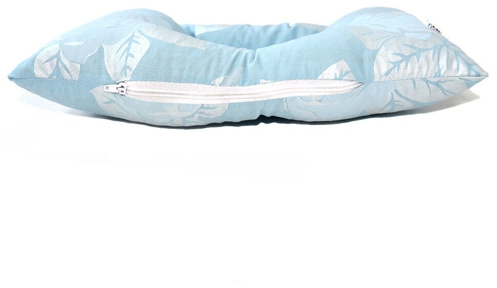 Ортопедическая подушка для детей Smart Textile "мини" Наполнитель: лузга гречихи Цвет голубой - фотография № 2