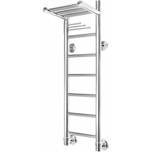 Водяной полотенцесушитель узкий Прямая с двумя полками 200x800