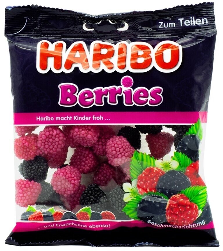 Жевательный мармелад Haribo Berries, Германия