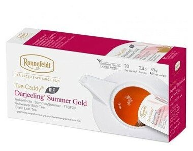 Ronnefeldt TeaCaddy Darjeeling Summer Gold черный чай 20 пак