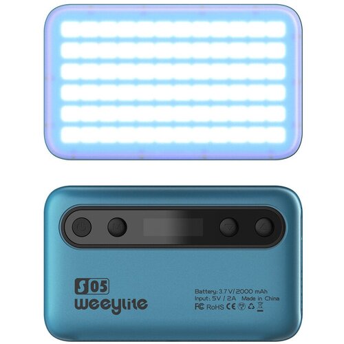 Осветитель Viltrox Weeylite S05 светодиодный 5 Вт RGB синий 299000₽