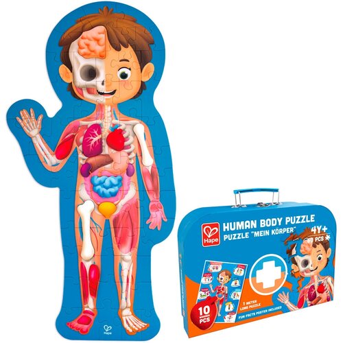 Пазл-игрушка Как устроено тело человека (60 элементов) как устроено тело человека