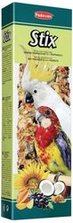 Лакомство для птиц Padovan Stix parrots для крупных попугаев фруктовые 150 г