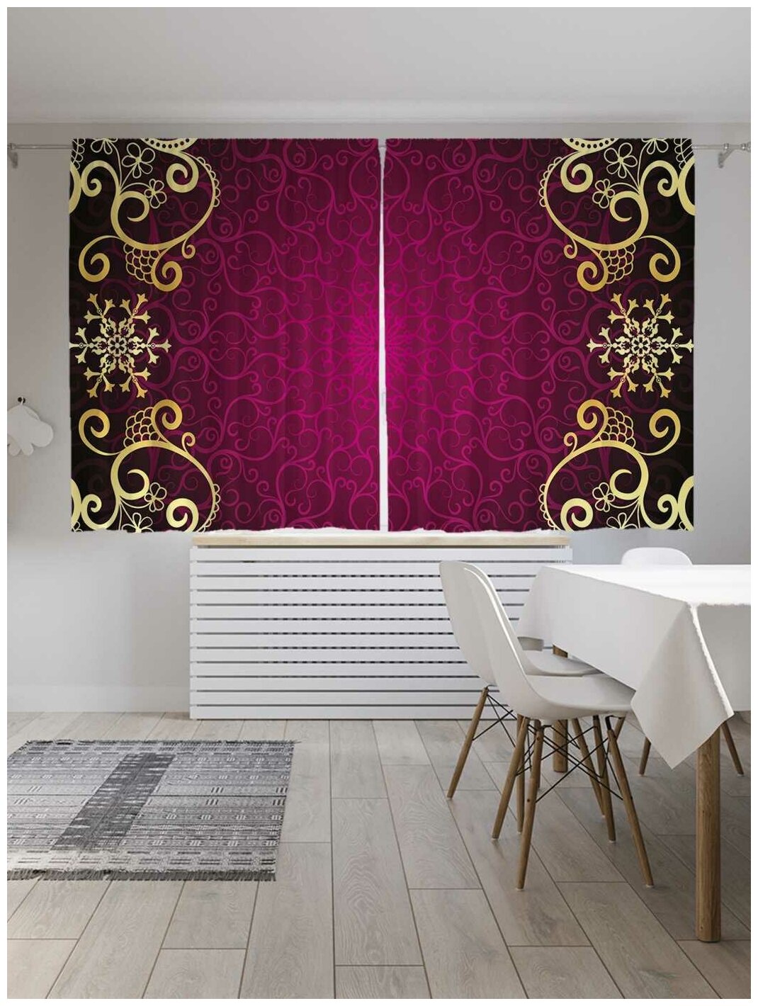 Классические шторы JoyArty 