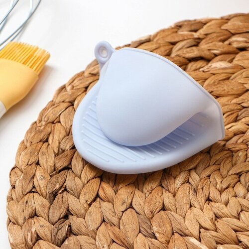 Прихватка для горячего Ребрис силикон 1187 см цвет микс 290₽