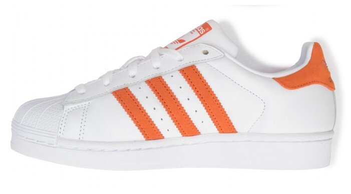 adidas white orange