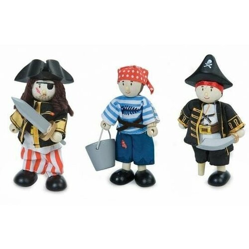Набор кукол Пираты, Le Toy Van игрушечная еда набор пончиков le toy van