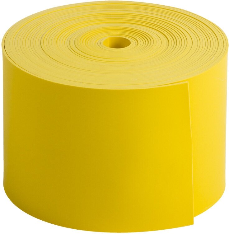 Термоусаживаемая лента с клеевым слоем REXANT 50 мм х 0,8 мм, желтая, ролик 5 м, ТЛ-0,8 1 рулон арт. 48-9012