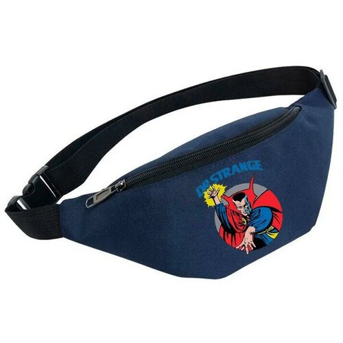 фото Сумка поясная noname, синий