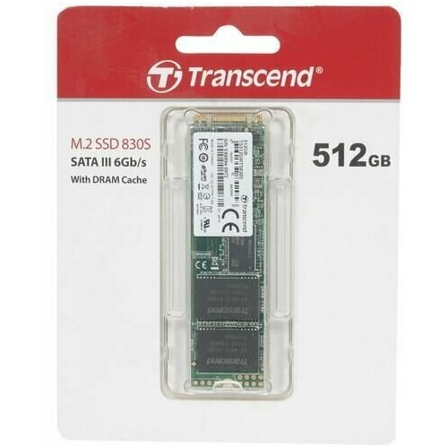 512 ГБ SSD M.2 накопитель Transcend MTS830S (TS512GMTS830S)