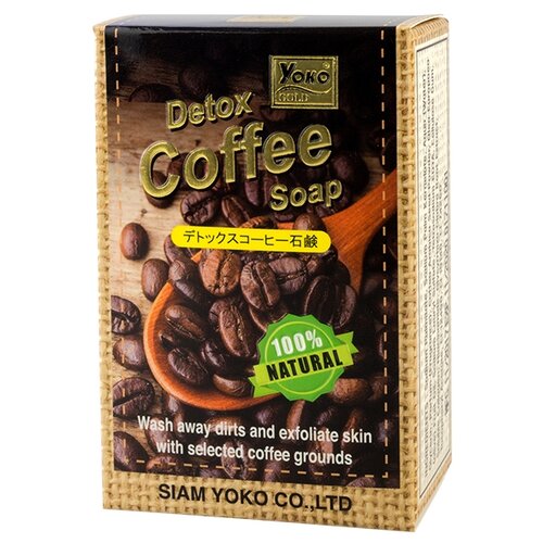 фото Yoko мыло detox coffee soap