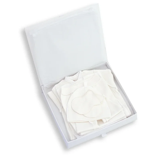 фото Олант набор для новорожденного premature , 6 пр., молочный 0+, размер 56