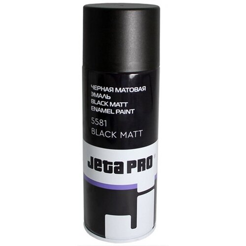 Черная матовая краска Jeta PRO 5581 black mat краска акрил полиуретановая бархатистая argile mat veloute в цвете v53 mauve musquée 5 л
