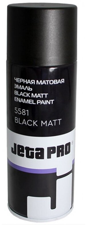 Черная матовая краска Jeta PRO 5581 black mat