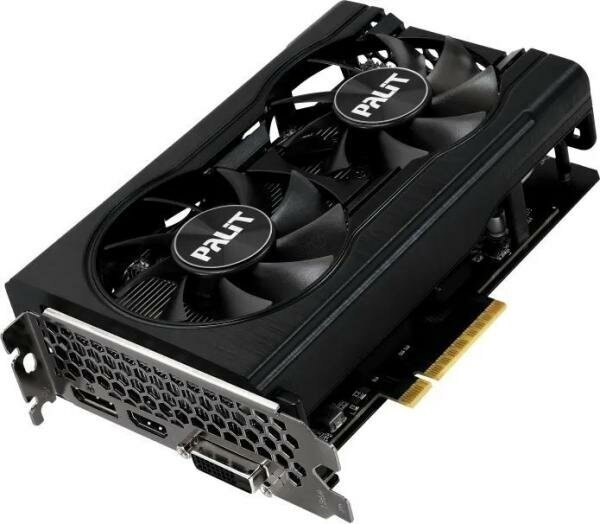 Видеокарта Palit nVidia GeForce RTX 3050 Dual PCI-E 8192Mb GDDR6 128 Bit Retail NE63050018P1-1070D