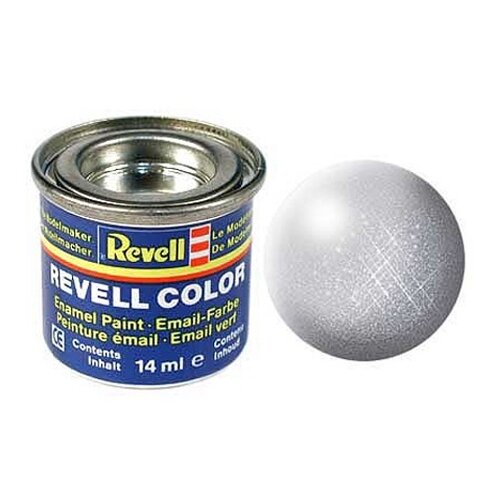 Краска для моделизма Revell Эмалевая, серебро металлик (32190)