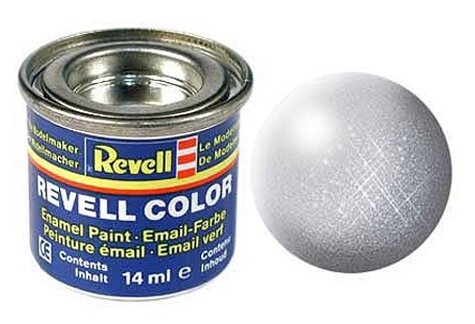 фото Краска для моделизма Revell Эмалевая, серебро металлик (32190)