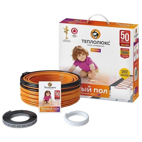 фото Греющий кабель теплолюкс tropix