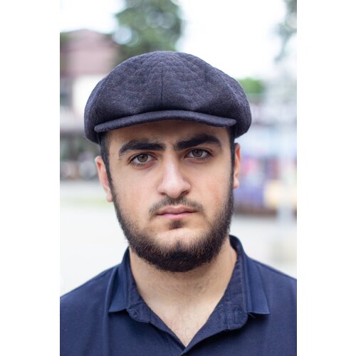 фото Шапка bersar, размер 61, коричневый