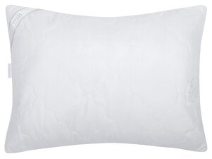 Фото Подушка стеганная VESTA текстиль 50*70 см, искусственный лебяжий пух, ткань глосс- сатин, полиэстер 100%