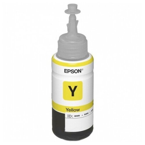 чернила epson l100 110 200 210 300 355 550 555 o c13t66434a magenta 70ml Чернила Epson T6644 C13T66444A Yellow для L100/L200/L350