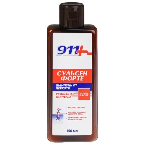 фото 911+ шампунь сульсен форте