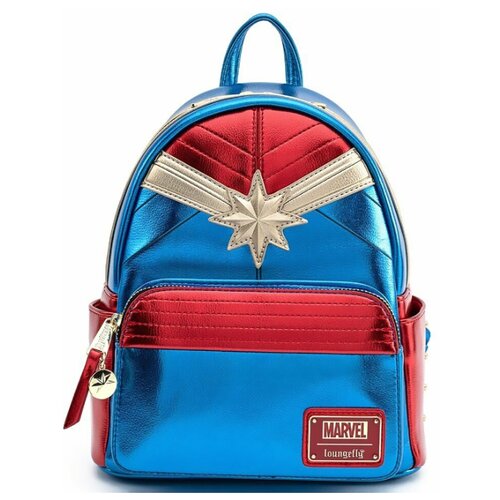 фото Рюкзак marvel: captain marvel classic cosplay mini loungefly
