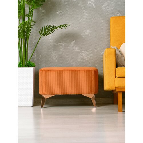Оранжевый пуфик Interierro Монца 7700₽