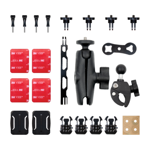 Комплект Insta360 Motorcycle Mount Bundle motorcycle fuel valve petcock gas tank switch tap fuel petcock assembly for honda motorcycle 44mm mount motorcycle accessories